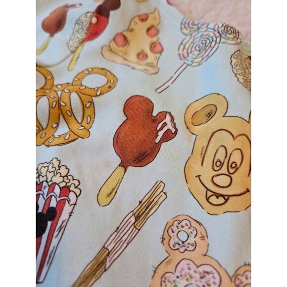 Sweet Petunia Clothing Mickey Sweet Treats Twirl Dress size 6 -stains - Picture 2 of 9